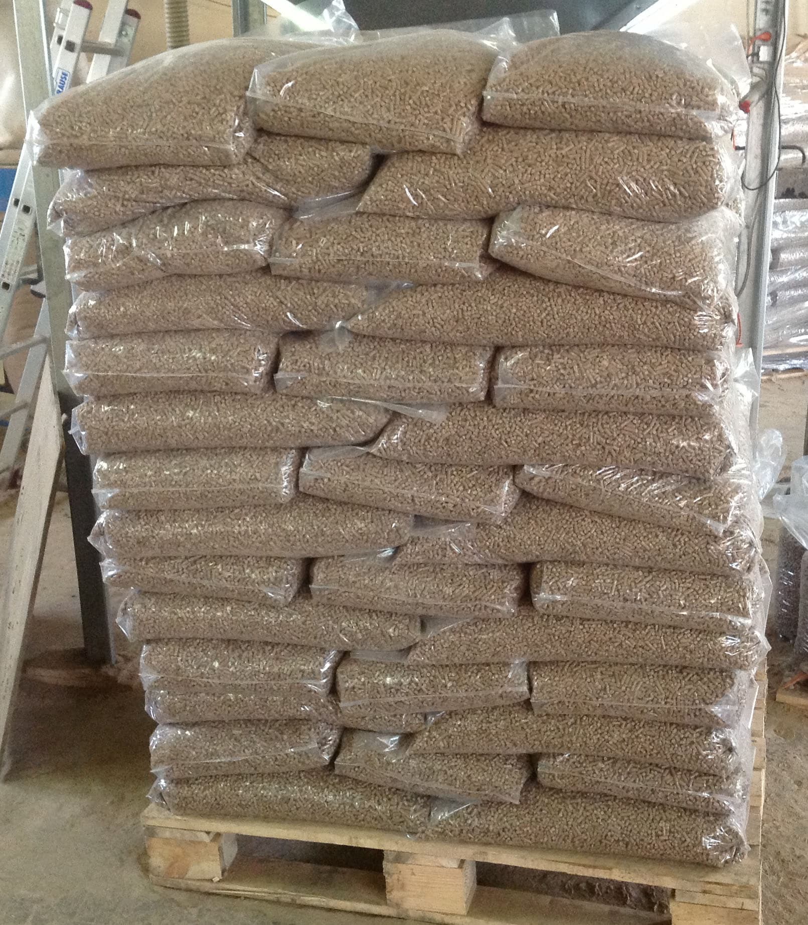 Wood Biomass Pellets fuel with Low Ash